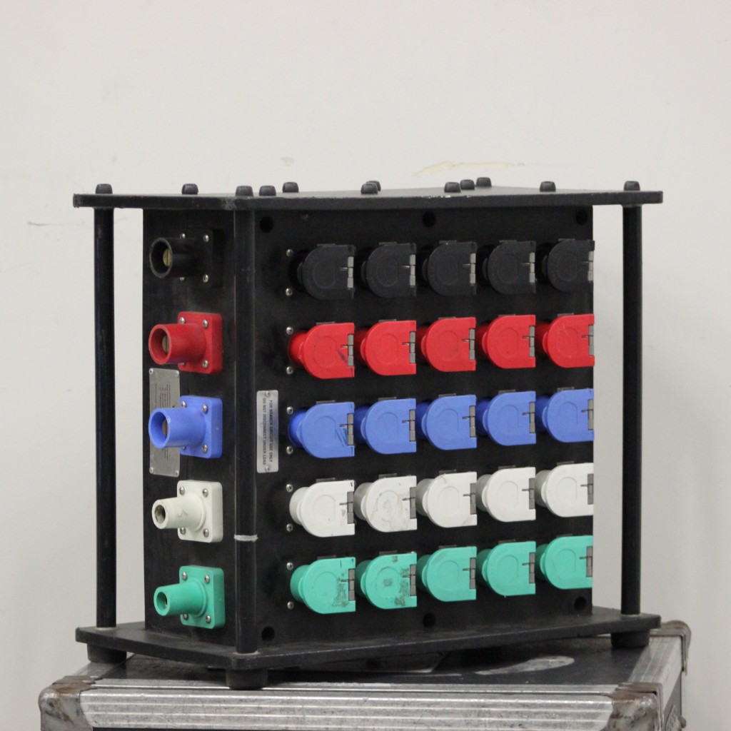 Camlock Spider Box 400Amp 4 Phase 5 Way
